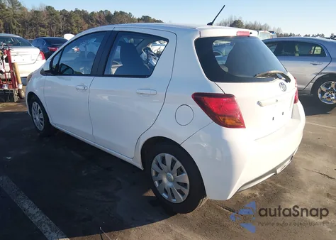 2015 Toyota Yaris L из США, поврежденный, VIN VNKKTUD38FA038176